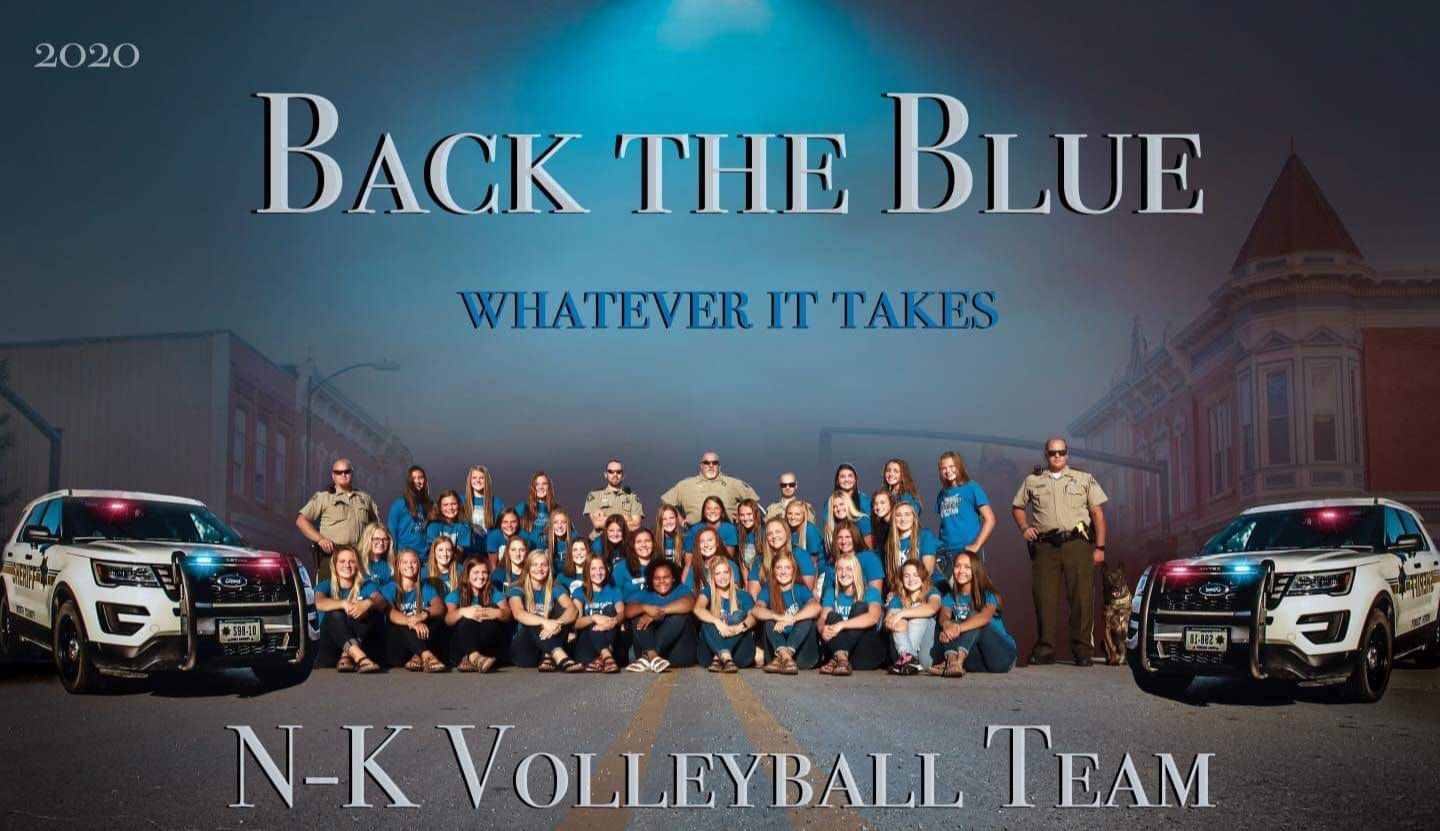 Back the Blue poster